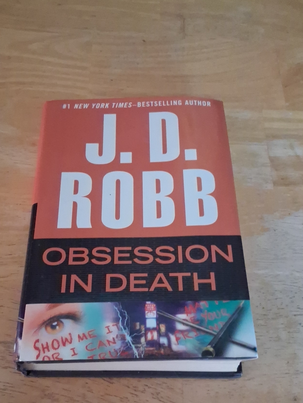 Obsession in Death - Orange Hardcover Edition